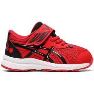 Asics Contend 8 TS - Kids Running Shoes - Classic Red/Black