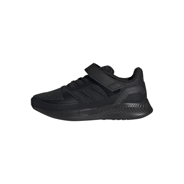 Adidas Runfalcon 2.0 Velcro - Kids Running Shoes - Black/Grey Six