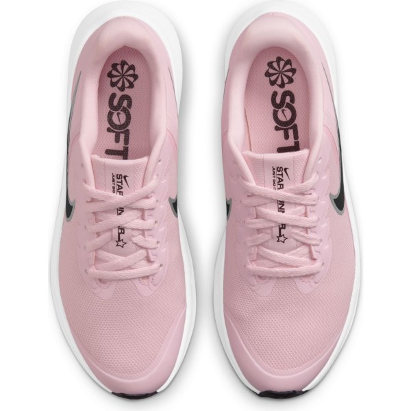 Nike Star Runner 3 GS - Kids Running Shoes - Pink Foam/Black