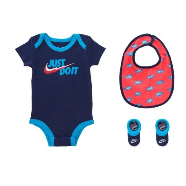 Nike Box Set 3-Piece Baby Set - Blue Void