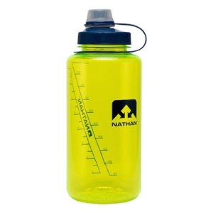 Nathan Big Shot BPA Free Water Bottle - 1L - Safety Yellow