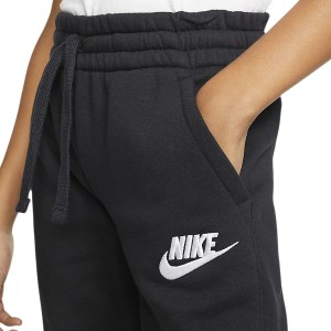 Nike Sportswear Club Fleece Kids Track Pants - Black/White