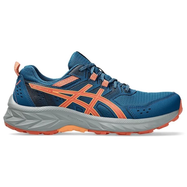 Asics Gel Venture 9 - Womens Trail Running Shoes - Rich Navy/Desert Red