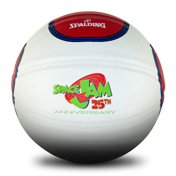 Spalding x Space Jam 25th Anniversary Tune Squad Indoor/Outdoor Basketball - Size 7 - White