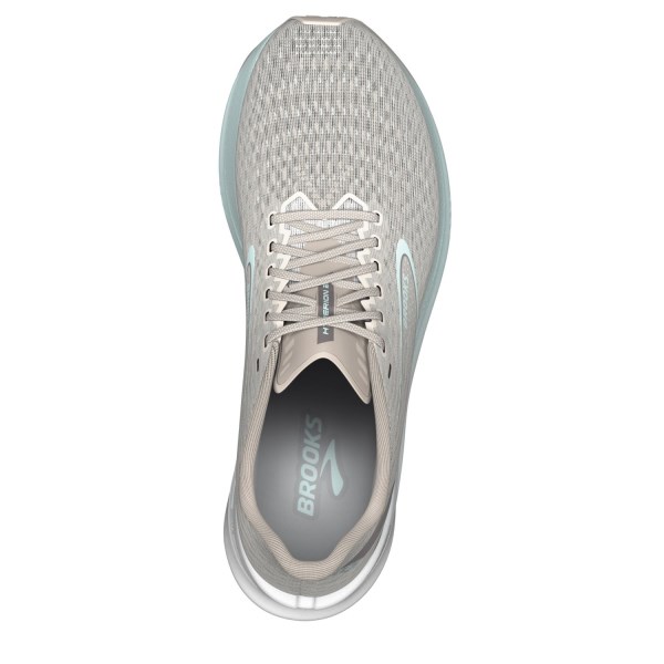 Brooks Hyperion - Womens Running Shoes - Crystal Grey/Blue/White