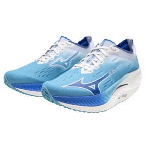 Mizuno Wave Rebellion Pro 2 - Mens Road Racing Shoes - River Blue/Mugen Blue/White