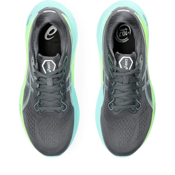 Asics Gel Kayano 30 - Mens Running Shoes - Carrier Grey/Illuminate Mint