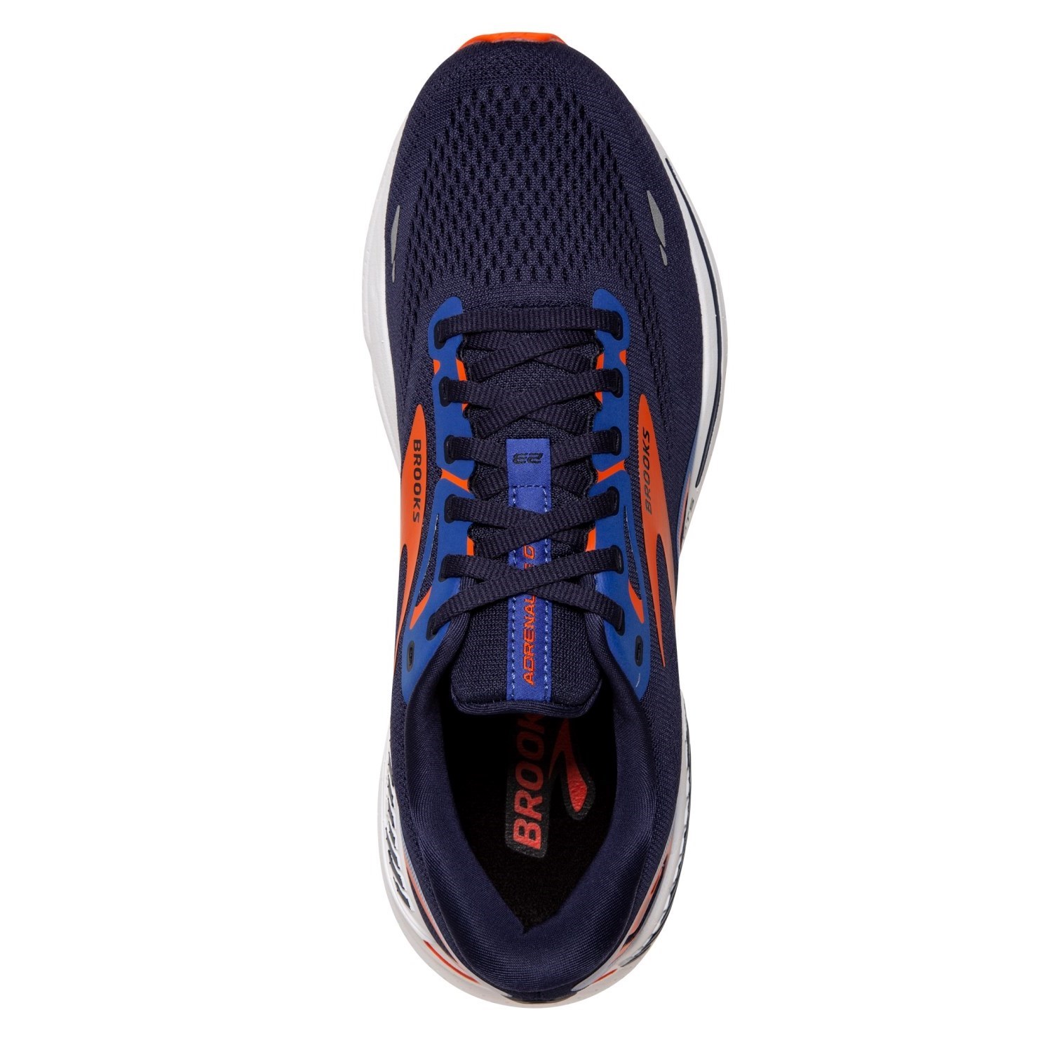 Brooks Adrenaline GTS 23 - Mens Running Shoes - Peacoat/Orange/Surf The ...