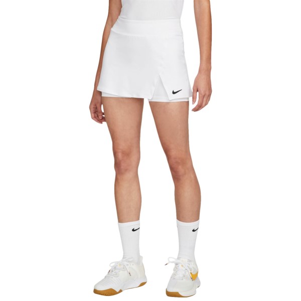 Nike Court Dri-Fit Victory Womens Tennis Skirt - White/Black