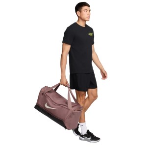 Nike Brasilia 9.5 Medium Training Duffel Bag - Smokey Mauve/Black/Light Orewood