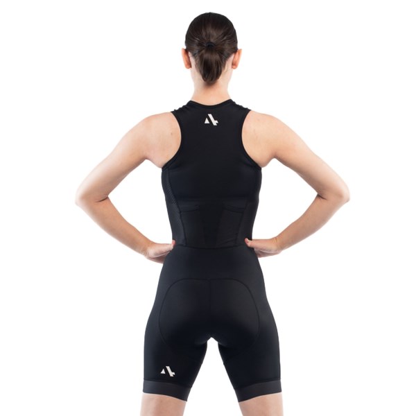 Sub4 Action Endurance Womens Triathlon Suit - Black - Black