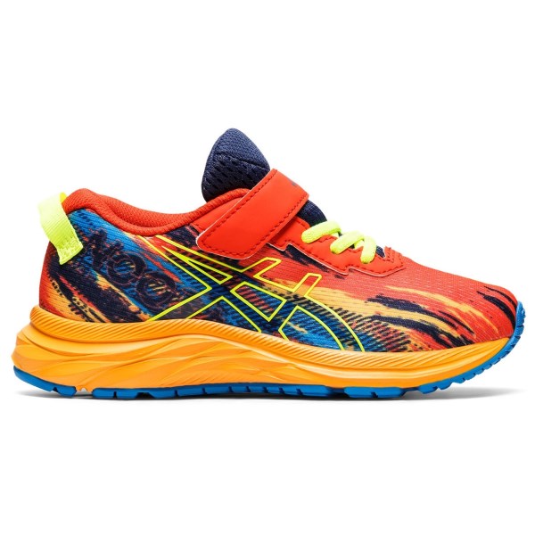 Asics Gel Noosa Tri 13 PS - Kids Running Shoes - Cherry Tomato/Safety Yellow