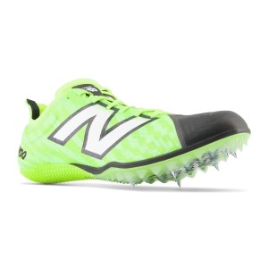 New Balance SD 100v5 - Mens Track Sprint Spikes - Green/White/Black