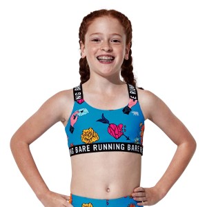 Running Bare Coachella Kids Girls Crop Top - Jennifer