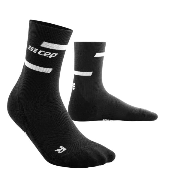 CEP The Run Mid Cut Compression Socks 4.0 - Black