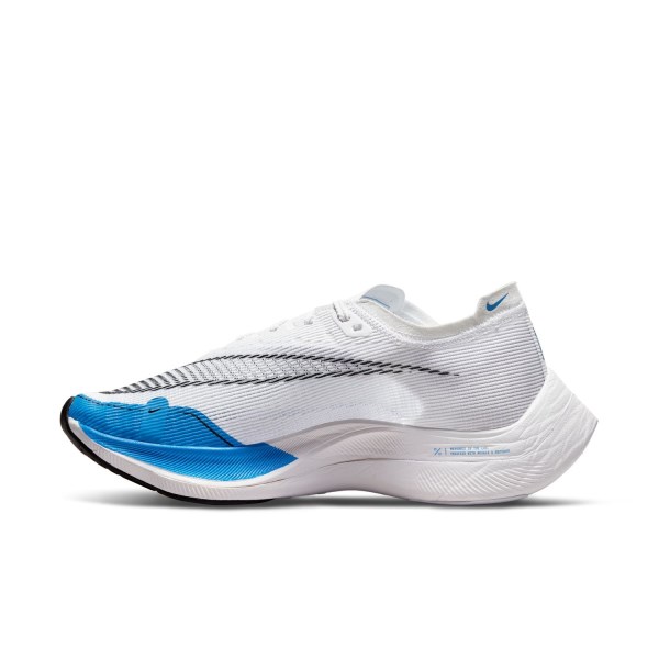 Nike ZoomX Vaporfly Next% 2 - Mens Running Shoes - White/Photo Blue/Black