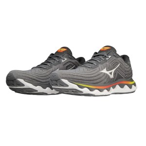 Mizuno Wave Horizon 6 - Mens Running Shoes - Ultimate Gray/Silver