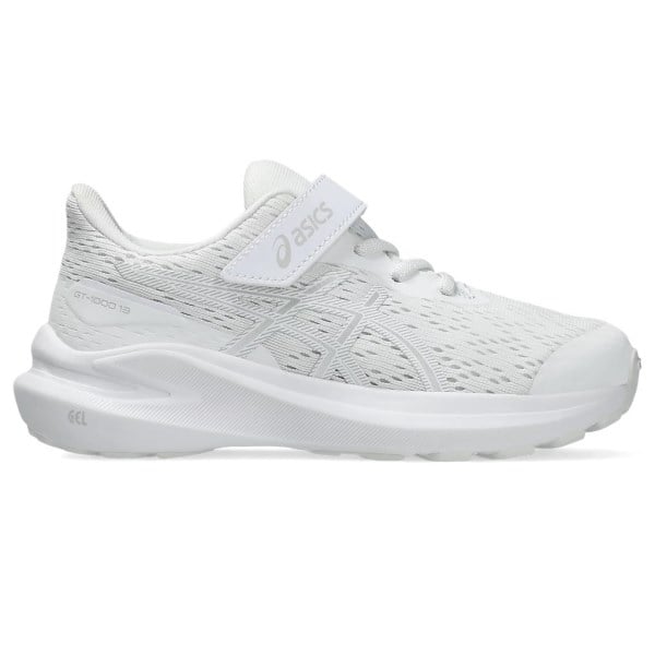 Asics GT-1000 13 PS - Kids Running Shoes - White/Concrete