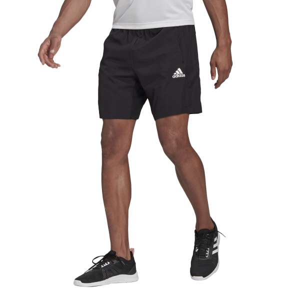 Adidas Aeroready D2M Woven Mens Training Shorts - Black