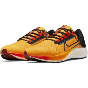 Nike Air Zoom Pegasus 38 Ekiden - Mens Running Shoes - University Gold/Black Orange