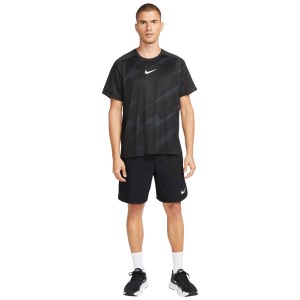 Nike Dri-Fit Sport Clash Mens T-Shirt - Black/Anthracite/White