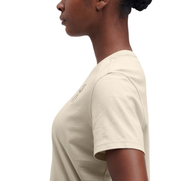 On Running Graphic Womens T-Shirt - Pearl
