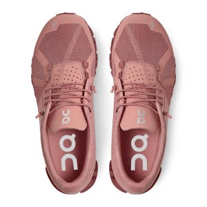 On Cloud Monochrome - Womens Running Shoes - Rose