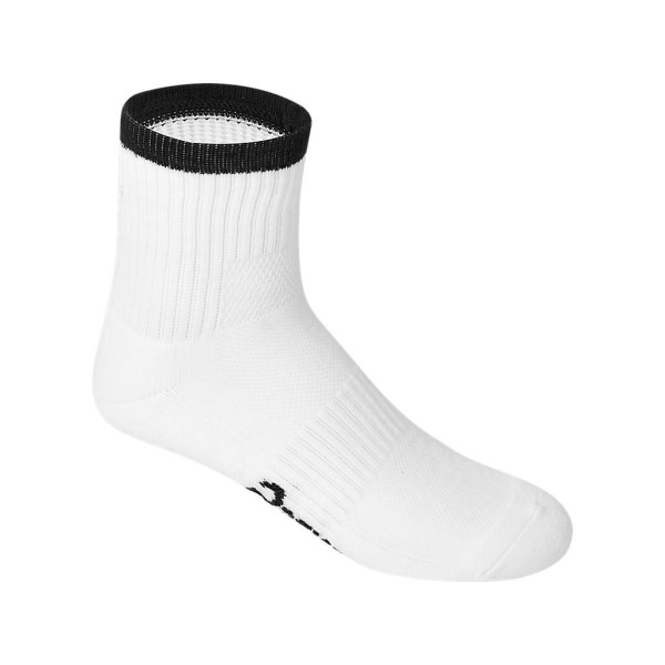 Asics Pace Quarter Socks - Brilliant White/Performance Black