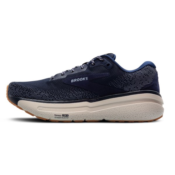 Brooks Ghost Max 2 - Mens Running Shoes - Peacoat/Stone/Biscuit