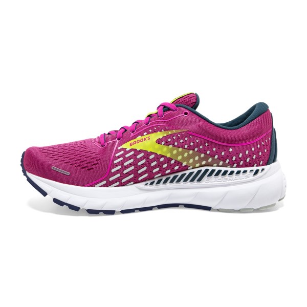 Brooks Adrenaline GTS 21 - Womens Running Shoes - Raspberry/Pink/Sulphur