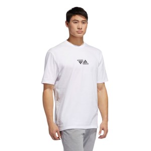 Adidas One Team Graphic Mens T-Shirt - White