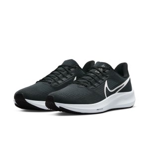 Nike Air Zoom Pegasus 39 - Mens Running Shoes - Black/White/Dark Smoke Grey