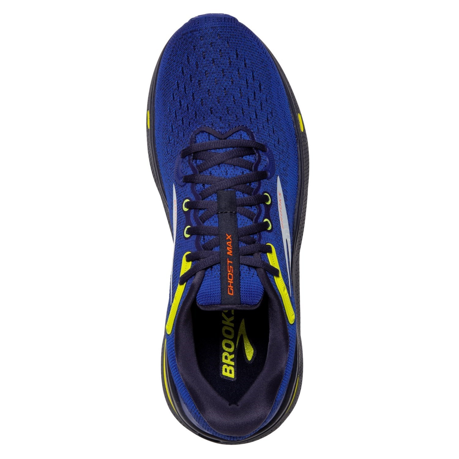 Brooks Ghost Max - Mens Running Shoes - Surf The Web/Peacoat/Sulphur ...