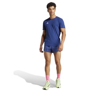 Adidas Adizero Essentials Mens Running T-Shirt - Dark Blue