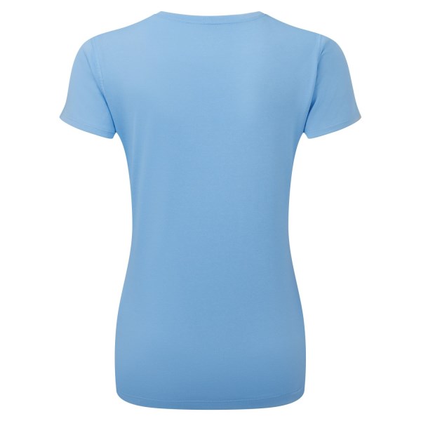 Ronhill Core Womens Short Sleeve Running T-Shirt - Cornflower Blue/Bright White