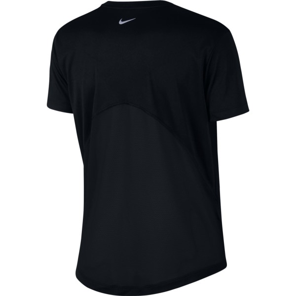 Nike Miler Womens Short Sleeve Running T-Shirt - Black