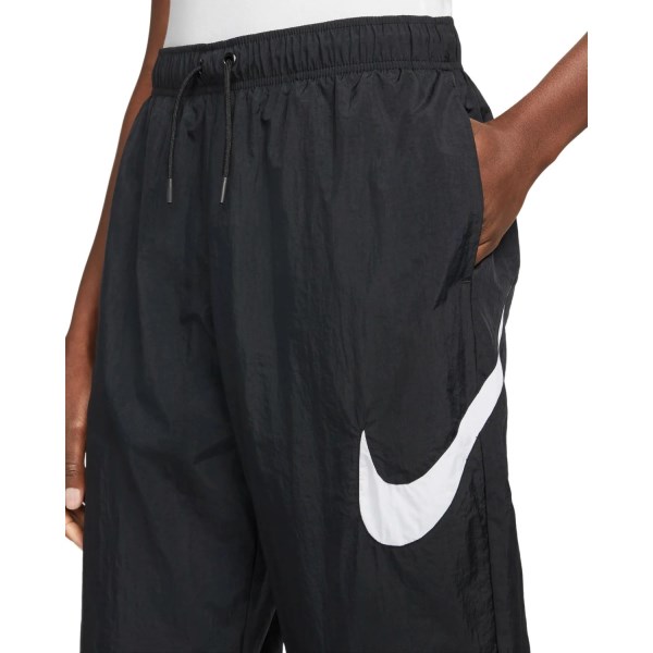 Nike Sportswear Essential Mid-Rise Womens Track Pants - Black/White