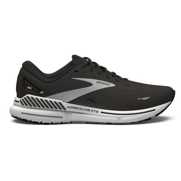 Brooks Adrenaline GTS 23 - Womens Running Shoes - Black/White | Sportitude