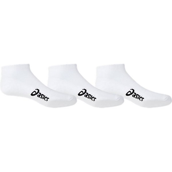 Asics Pace Low Socks - 3 Pack - Brilliant White