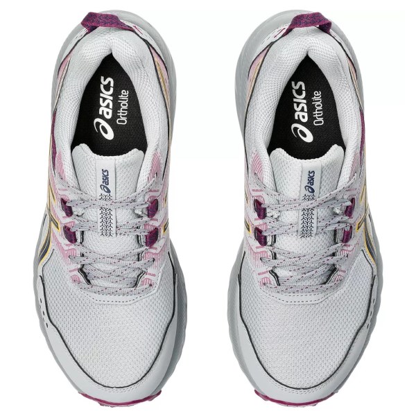 Asics Gel Venture 9 - Womens Trail Running Shoes - Piedmont Grey/Blue Expanse