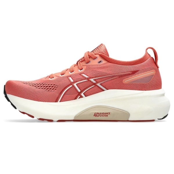 Asics Gel Kayano 31 - Womens Running Shoes - Desert Red/White