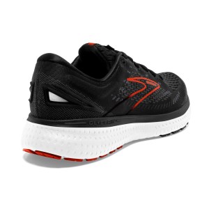 Brooks Glycerin 19 - Mens Running Shoes - Black/Red Clay/Grey