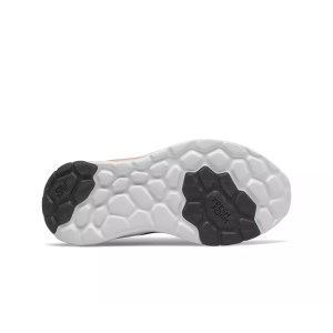 New Balance Fresh Foam Roav v2 - Kids Sneakers - White/Black/Ghost Pepper