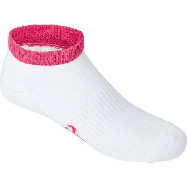Asics Pace Low Socks - Brilliant White/Pink Cameo