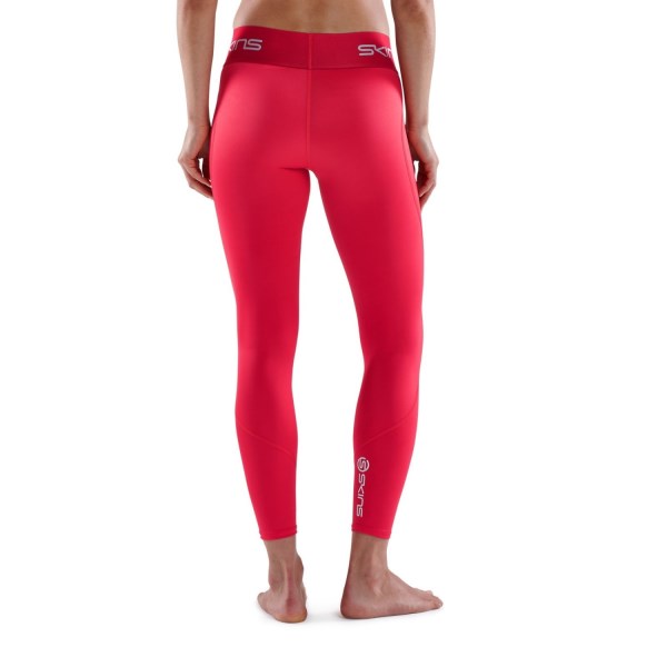 Skins Series-1 Womens 7/8 Compression Tights - Red