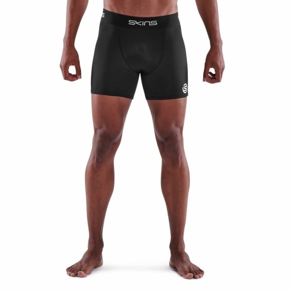Skins Series-1 Mens Compression Shorts - Black | Sportitude