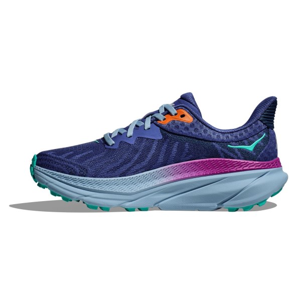 Hoka Challenger ATR 7 - Womens Trail Running Shoes - Evening Sky/Drizzle