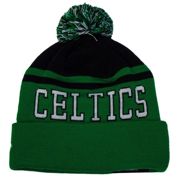 New Era Boston Celtics Knit Pom Basketball Beanie - Boston Celtics