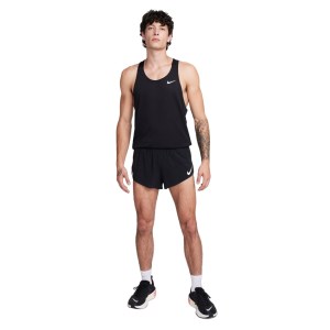 Nike Aeroswift 2 Inch Brief-Lined Mens Running Shorts - Black/Summit White