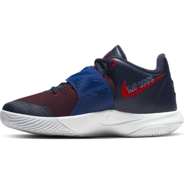 Nike Kyrie Flytrap III GS - Kids Basketball Shoes - Obsidian/Deep Royal Blue/Gym Red/White